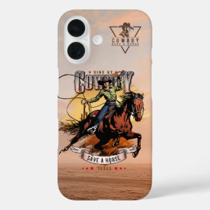 Save A Horse; Ride A Cowboy iPhone 16 Case