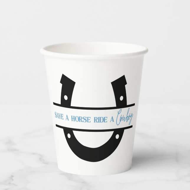 Save a Horse Ride a Cowboy Cups (Front)