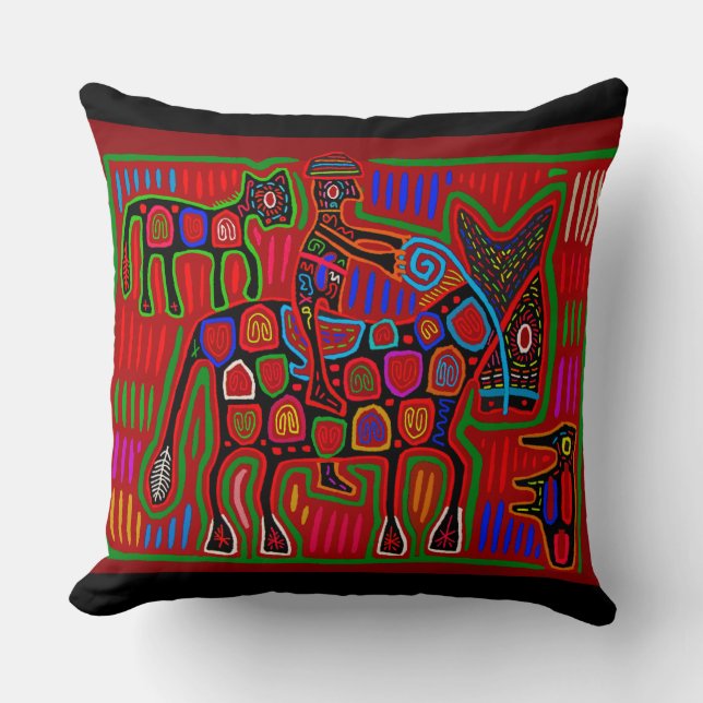 Save a Horse - Ride a Cowboy Cushion (Front)