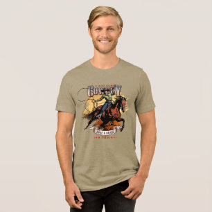Save A Horse; Ride A Cowboy Men Tri-Blend Shirt