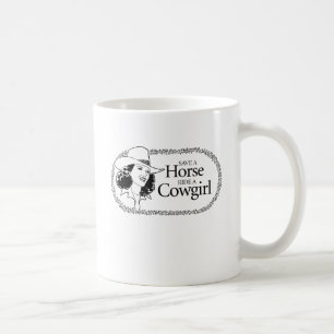 Save a horse. Ride a cowgirl. Coffee Mug