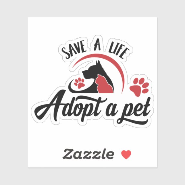 Save a Life Adopt a Pet  (Sheet)