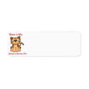 save a life return address label