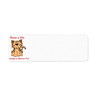 save a life return address label