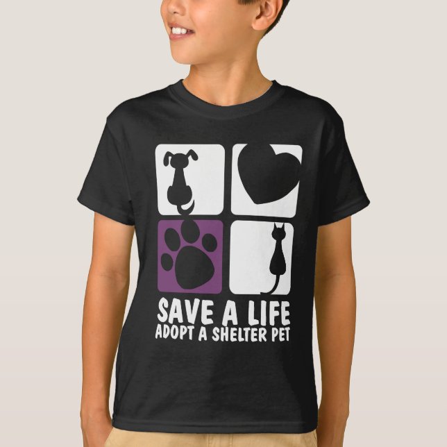 Save A Life T-Shirt (Front)