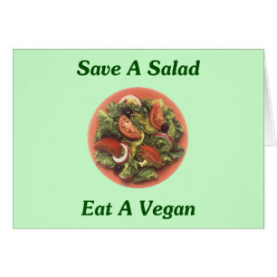Save A Salad, Eat A Vegan