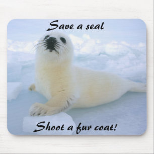 Save a Seal Mousepad