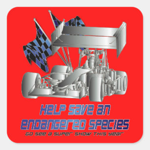 Save a Super Stickers Set of 6