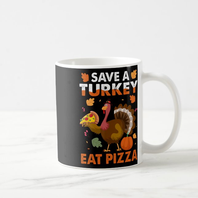 Save A Turkey  Coffee Mug (Right)