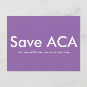 Save ACA Postcard
