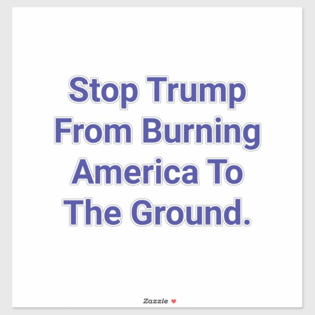 Save America From Trump Hankamer Artjunkhaus Peace (Sheet)