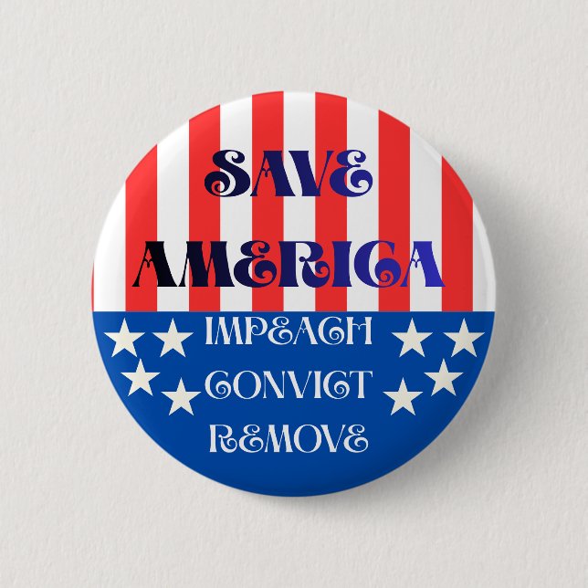 Save America Pin (Front)