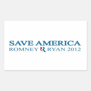 Save America Rectangular Sticker