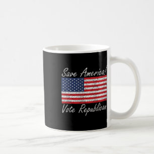 Save America Vote Republican Trump Coffee Mug