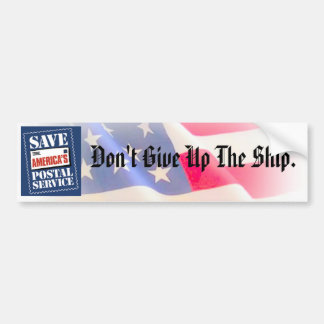 Save America's Postal Service Bumper Sticker