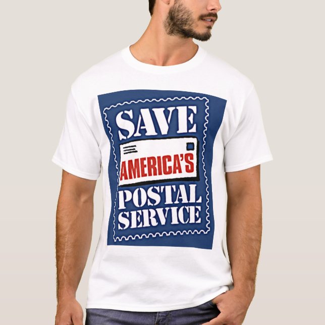 Save America's Postal Service T-Shirt (Front)