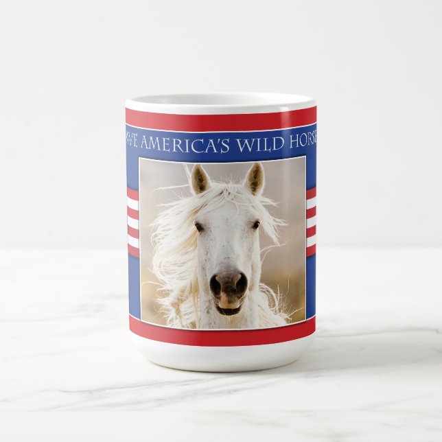 Save America's Wild Horses Mug (Center)