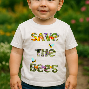 Save Bees Baby T-Shirt