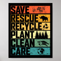 Save Bees Rescue Animals Plant Trees Clean Seas Ca