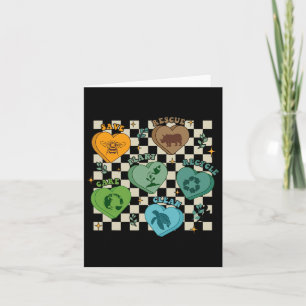 Save Bees Rescue Animals Recycle Plastic Earth Day Card