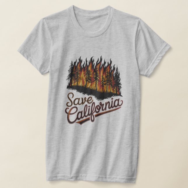 Save California T-Shirt (Laydown)