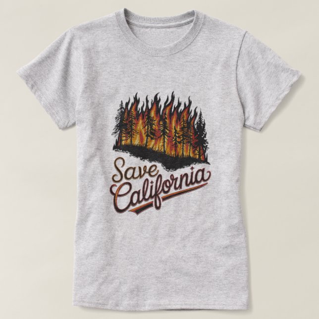 Save California T-Shirt (Design Front)