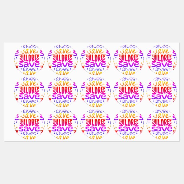 Save Children, Save Lives (Sheet)
