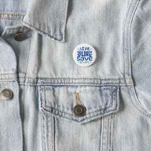 Save Children, Save Lives 3 Cm Round Badge