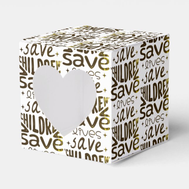 Save Children, Save Lives Favour Box (Front Side)