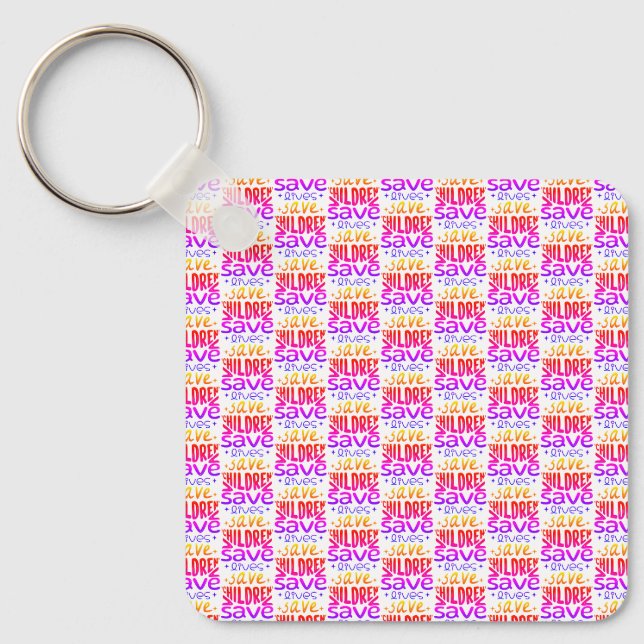 Save Children, Save Lives Key Ring (Front)