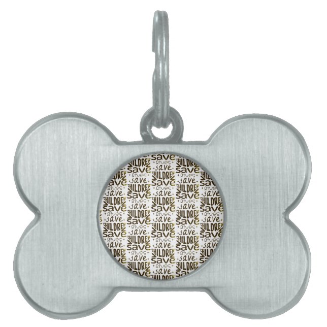Save Children, Save Lives Pet ID Tag (Front)