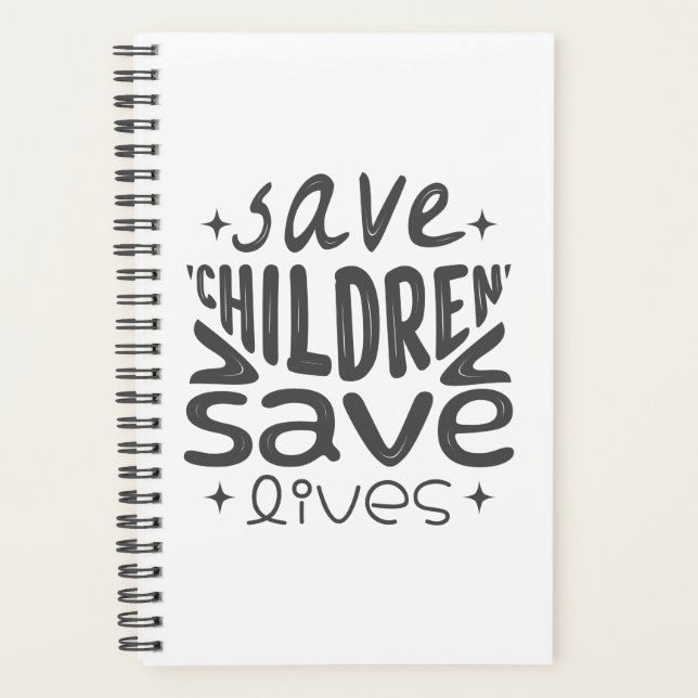 Save Children, Save Lives Planner (Front)