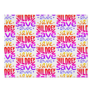 Save Children, Save Lives Poster
