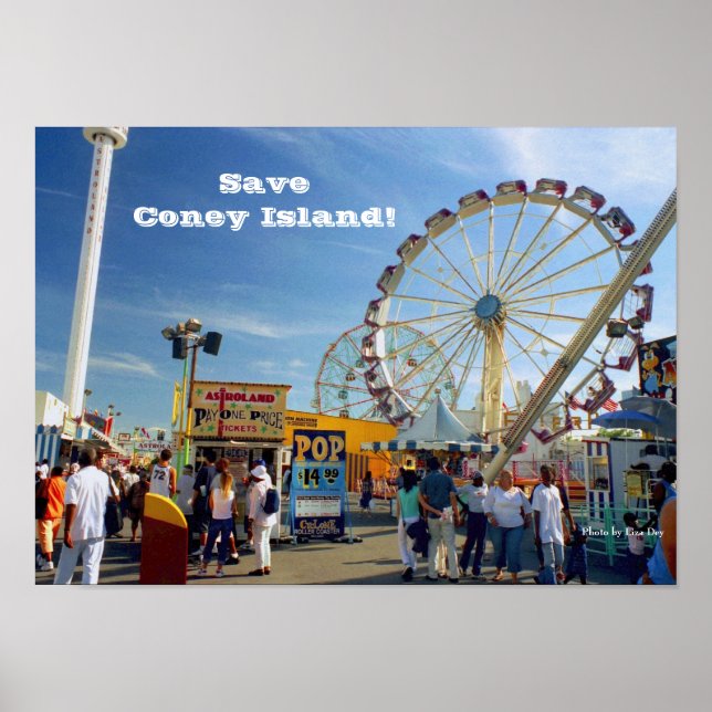 Save Coney Island! Poster (Front)