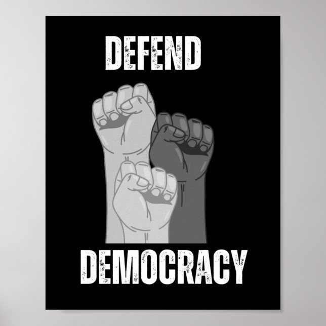 Save Democracy 2025 Design 2  Poster (Front)