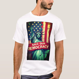 Save Democracy Impeach Trump T-Shirt