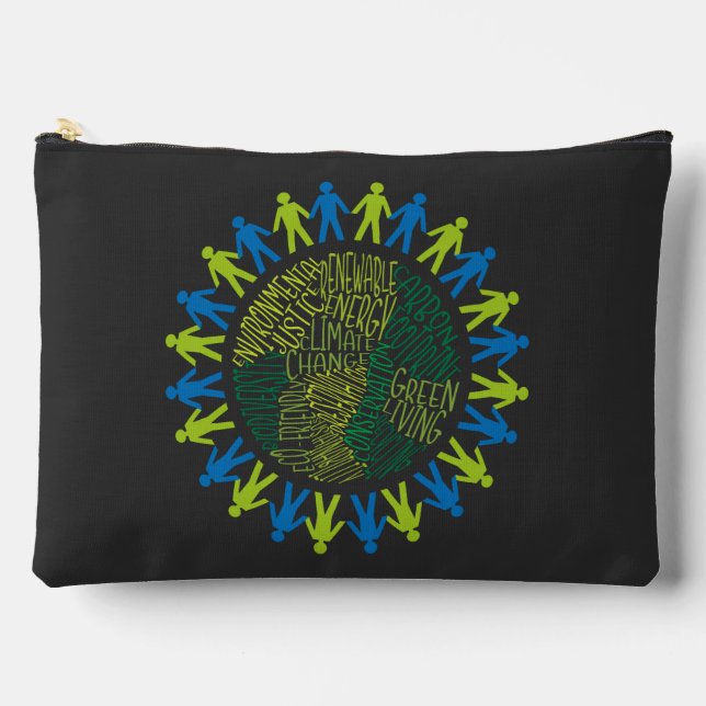 save earth accessory pouch (Front)