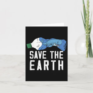 Save Earth Animal Welfare Environmental Protection Card