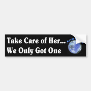 Save Earth Bumper Sticker