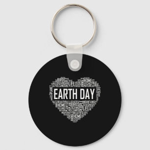 Save Earth Gift Earth Day Lover Environmental Awar Key Ring