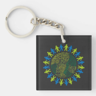 save earth key ring