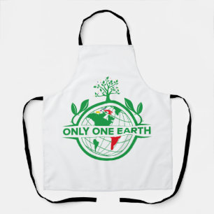 Save earth Save life Apron