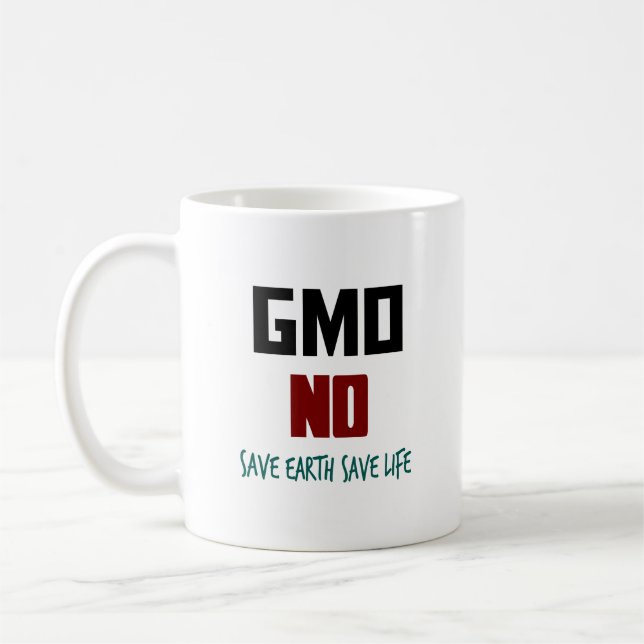 Save Earth Save Life Coffee Mug (Left)