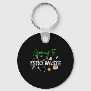 Save Earth Sustainable Living Zero Waste Earth Day Key Ring