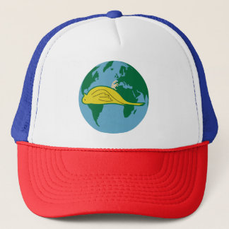save environment trucker hat