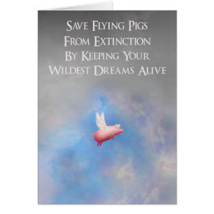 Save flying pigs
