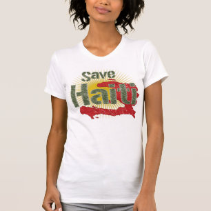 Save Haiti (Green) - Proceeds go to RED CROSS T-Shirt