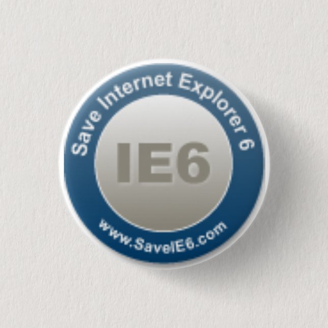 Save IE6 badge (Front)