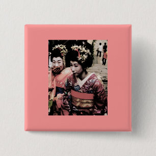 Save Japan 15 Cm Square Badge