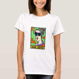 Save JAPAN T-Shirt Modern Geisha
